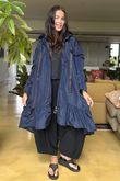 Stroll Frill Mac Navy